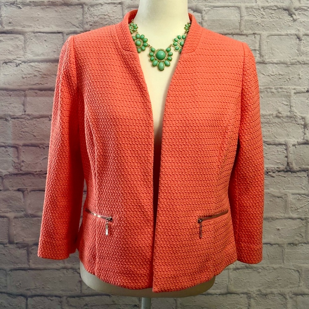 Alfani Coral blazer (EUC)